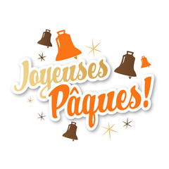 Fototapeta premium Joyeuses Pâques