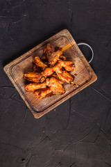 Fried chicken wings 