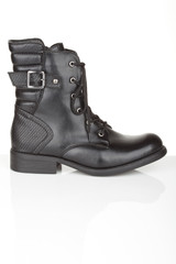 Black ankle boot
