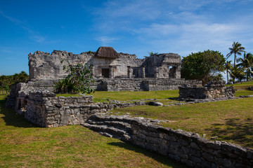 Majestic ruins in Tulum, Mexico
