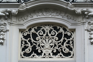 beautifull facade  on a house in dordrecht