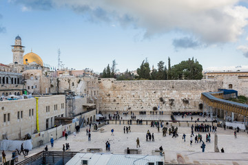 Fototapeta premium western wall in Jerusalem, Israel