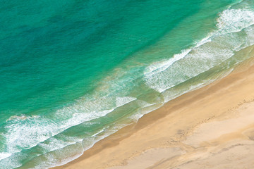 Coastline from above