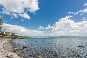 Fototapeta na wymiar Sea of Galilee, Israel