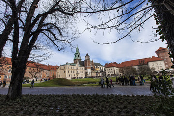 Wawel Cracovia castle, Krakow, Poland