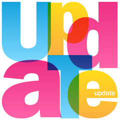 UPDATE Colourful Letters Icon