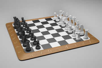 chess pieces in order 