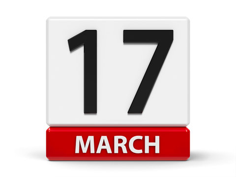 Cubes calendar 17th March