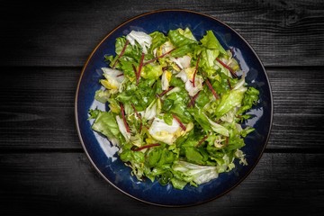 Fresh green salad