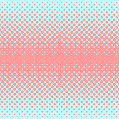 Halftone abstract background in rose and complement colors