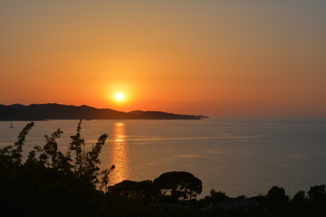 Obraz premium Corse, Golfe Saint-Florent.