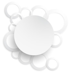 Abstract Frame Circle background