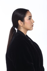 Middle East Woman after make up hair style. no retouch, fresh face