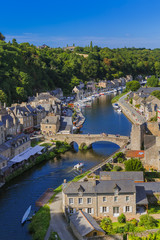 Village Dinan in Brittany - France