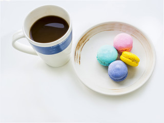 colorful macarons