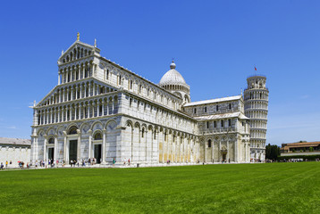 Fototapeta premium University of Pisa Italy renaissance cathedral complex