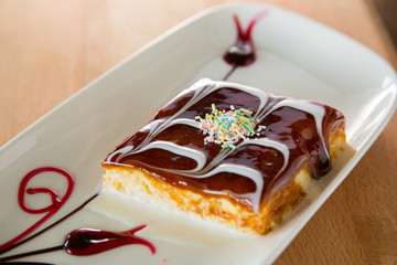 Tres leches cake