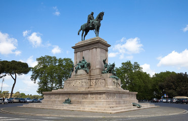 Giuseppe Garibaldi Monument, Rome, Italy
