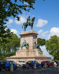 Giuseppe Garibaldi Monument, Rome, Italy