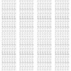 Obraz premium Hand Drawn Black and White Seamless Grunge Dust Messy Pattern With Ink Doodles. Circles, Spots and Dots Endless Textures