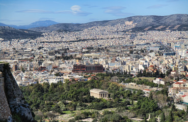 Fototapeta na wymiar City in Greece
