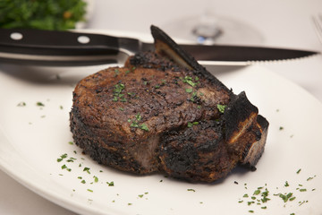 flat grilled steak