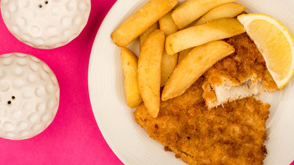 Traditional Popular Fish And Chips