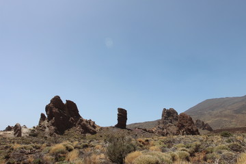 Fototapeta na wymiar Parque Nacional del Teide