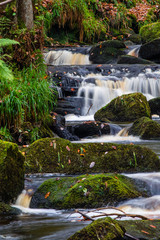 Padley Gorge waterfalls