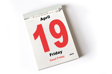 19. April 2019 Good Friday