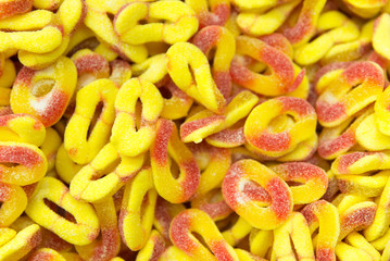 colored texture of marmalade. background design concept