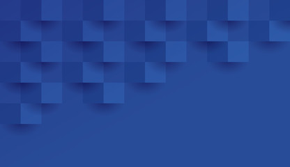 Blue abstract background vector with blank space for text.