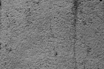 Wall fragment with attritions and cracks