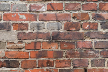 Obraz premium old weathered brick wall background