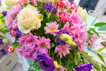 bouqet of colorful flowers