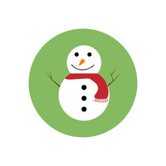  icon with a snowman.