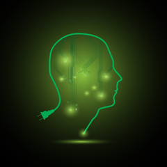 Brain Idea Illustration