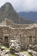 Fototapeta na wymiar Lost city of Machu Picchu Cuzco Peru