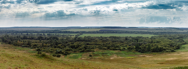 Panorama of the natural landscape