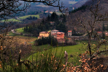 Naklejka premium Moraduccio-Village
