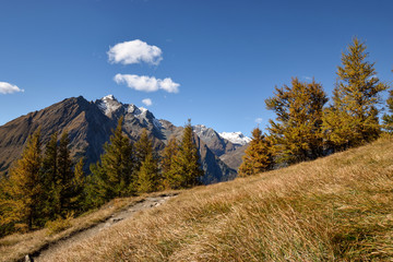 Sp&auml;therbst in den Hohen Tauern, Gro&szlig;venediger, Kristallwand und Ochsenburg &uuml;ber Matrei in Osttirol