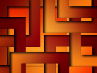      Abstract Background With Orange Square 