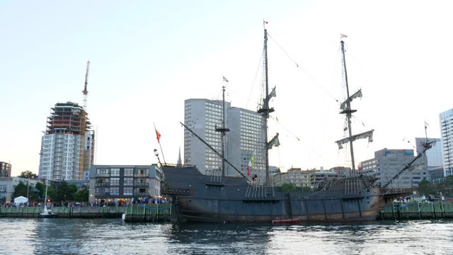 The cool tall ships event in Halifax Nova Scotia Canada