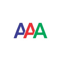 triple A letter logo