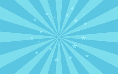 Swirling radial pattern stars background. Vortex starburst spiral twirl square. Helix rotation rays. Fun sun light beams. Vector illustration.