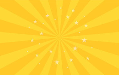 Swirling radial pattern stars background. Vortex starburst spiral twirl square. Helix rotation rays. Fun sun light beams. Vector illustration.