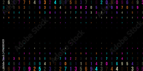 " Vector binary code background. " Stock image and royalty-free vector