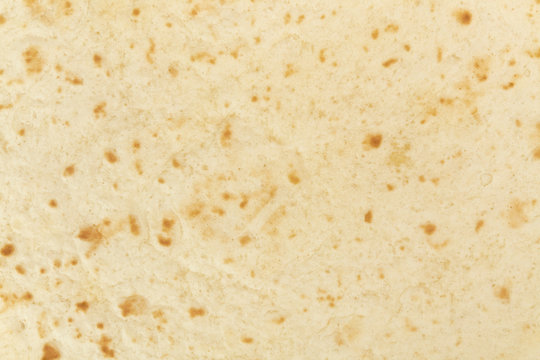 Plain Tortilla Wrap Background Texture