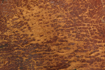 Rough old brown leather background texture