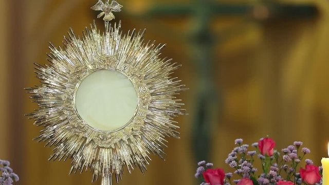 Ostensorial adoration in the catholic church